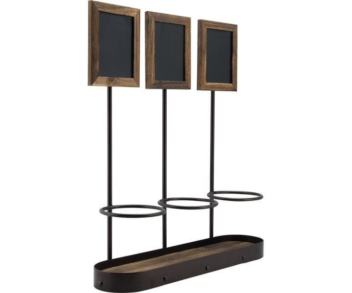 M&T Bottle display for 3 bottles