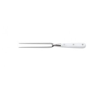 GIESSER  Fourchette de cuisine 15 cm manche blanche
