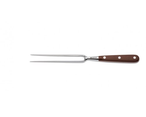 GIESSER  Kitchenfork 15 cm brown handle