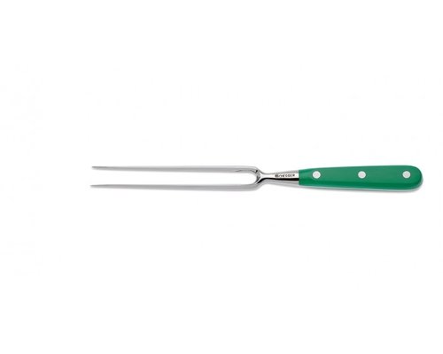 GIESSER  Kitchenfork 15 cm green handle