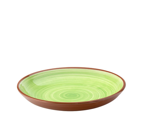 UTOPIA  Bol / assiette à pates 24 cm Salsa verte