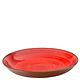 UTOPIA  Bol / assiette à pates 24 cm Salsa rouge