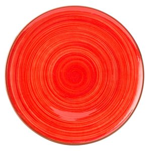 UTOPIA  Assiette plate 28 cm Salsa rouge