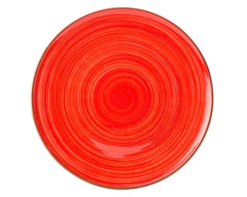 UTOPIA  Assiette plate 28 cm Salsa rouge