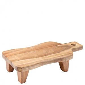 M & T  Buffet stand wood 34,5 x18,5 cm