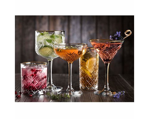 PASABAHCE Coupe  à  cocktail 55 cl avec bord doré Timeless Vintage