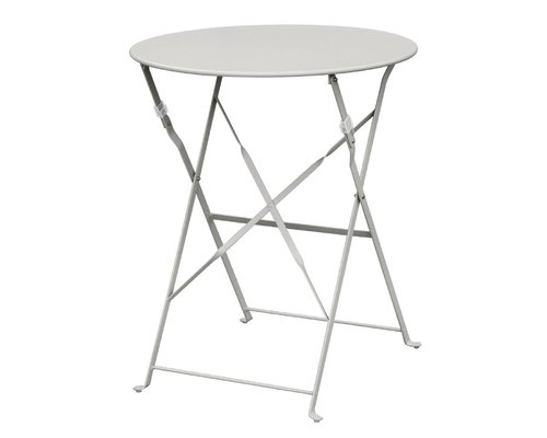 M&T Table ronde 59,5 cm pliable grise