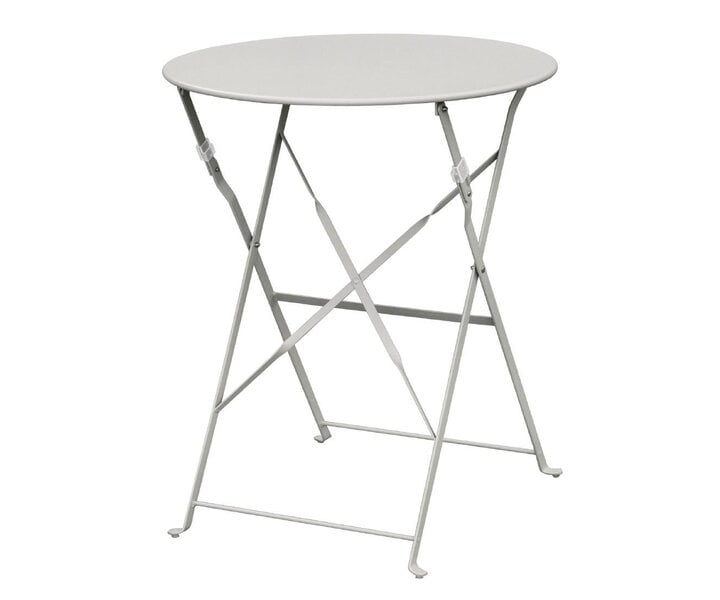 M&T Tafel rond 59,5 cm opklapbaar grijs