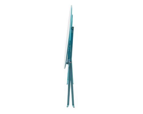 M&T Table ronde 59,5 cm pliable turquoise