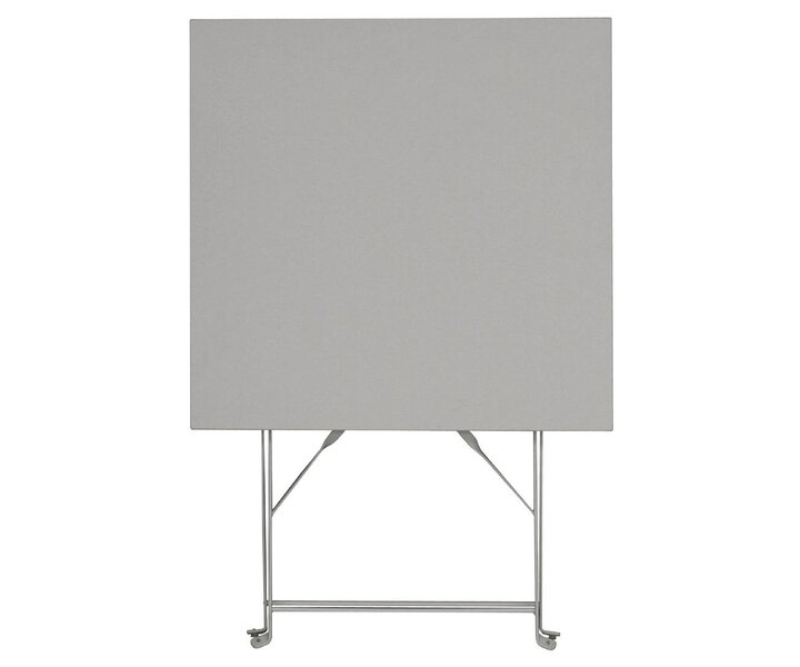 M&T Table carrée 60 x 60 cm pliable grise