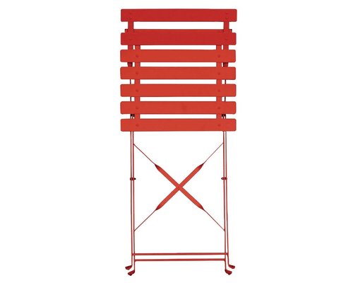 M & T  Chair foldable red