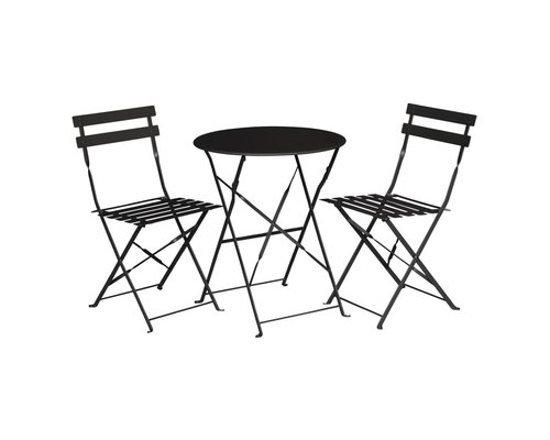 M & T  Chair foldable black