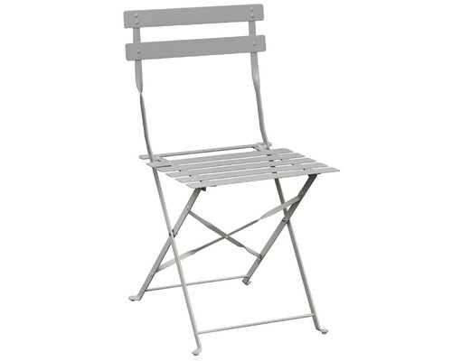 M&T Chaise pliable grise