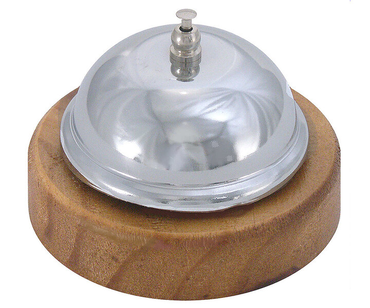 M&T Reception copper plated on wooden base