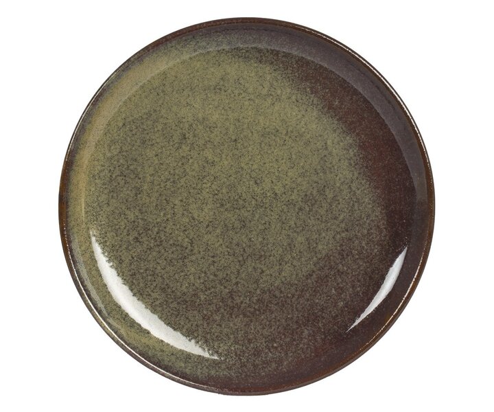 TABLE PASSION  Assiette plate 27,5 cm Cilaos verte