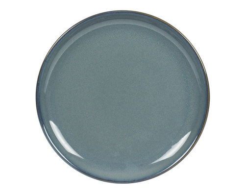 TABLE PASSION  Assiette plate 22 cm Cilaos bleu