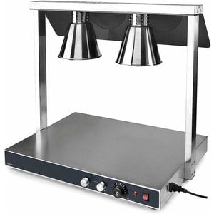 LACOR Warming plate with 2 infra-red lamps