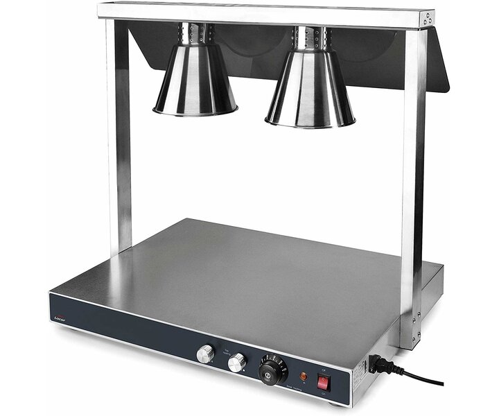 LACOR Warmhoudbrug met 2 infrarood lampen