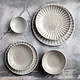 OLYMPIA Porselein  Assiette plate 28 cm Concrete Grey