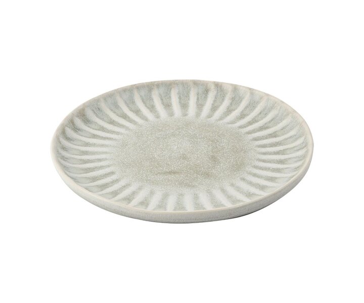 OLYMPIA Porselein  Assiette plate 20,5 cm Concrete Grey