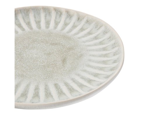 OLYMPIA Porselein  Assiette plate 20,5 cm Concrete Grey