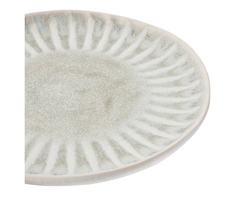 OLYMPIA Porselein  Flat plate 20,5 cm Concrete Grey