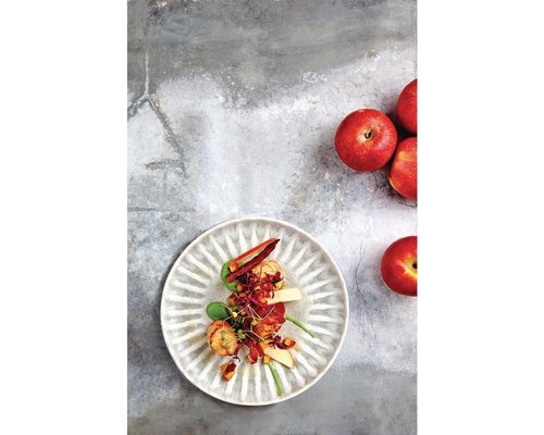 OLYMPIA Porselein  Flat plate 20,5 cm Concrete Grey