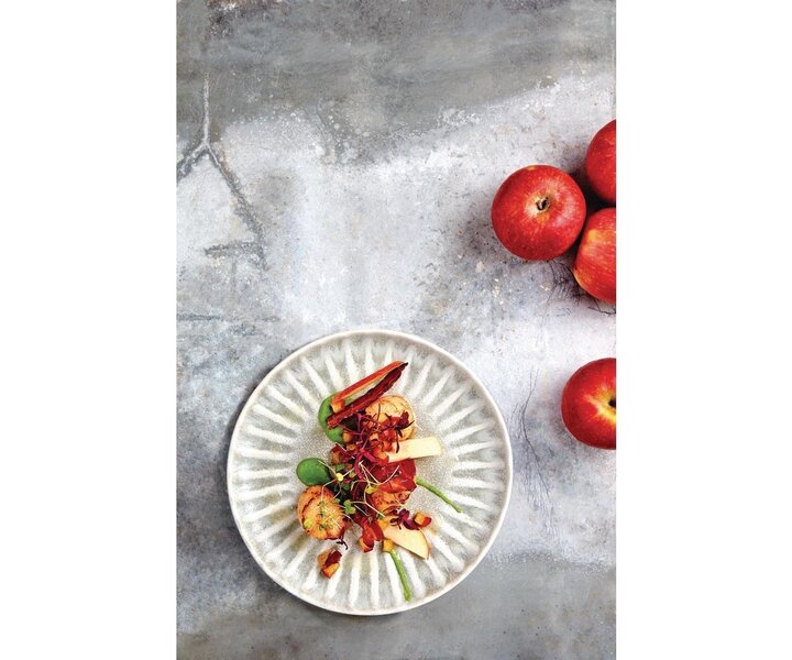 OLYMPIA Porselein  Plat bord 20,5 cm Concrete Grey