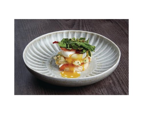 OLYMPIA Porselein  Assiette creuse 22 cm Concrete Grey