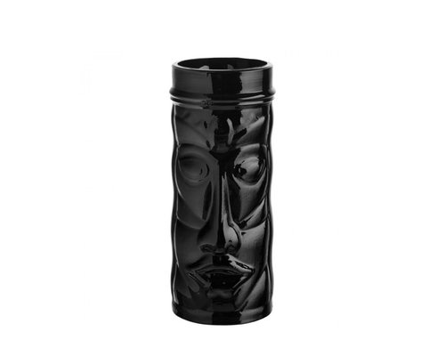 UTOPIA  Tahiti Tiki  verre à cocktail 45 cl onyx noir