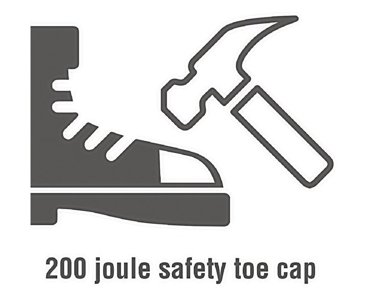 SLIPBUSTER  Chaussures de sécurité montantes en cuir noir taille 39