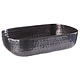 M & T  Basket aluminium gun metal look