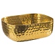 M & T  Basket aluminium gold color