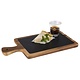 M&T Serving board with slate insert 26 x 18 cm