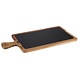 M & T  Serving board with slate insert 33 x 20 cm