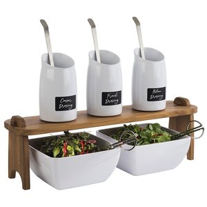 M & T  Ensemble de buffet 11 pcs " Bar à salade "