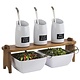 M & T  Buffet setting 11 pcs " Salad Bar "