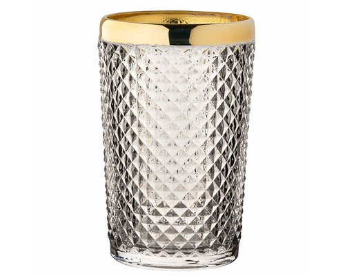 M&T Goblet haut 39 cl Bord doré