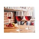 CHEF & SOMMELIER  Wine glass 35 cl Cabernet with " grape " line on 10, 12,5 and 15 cl