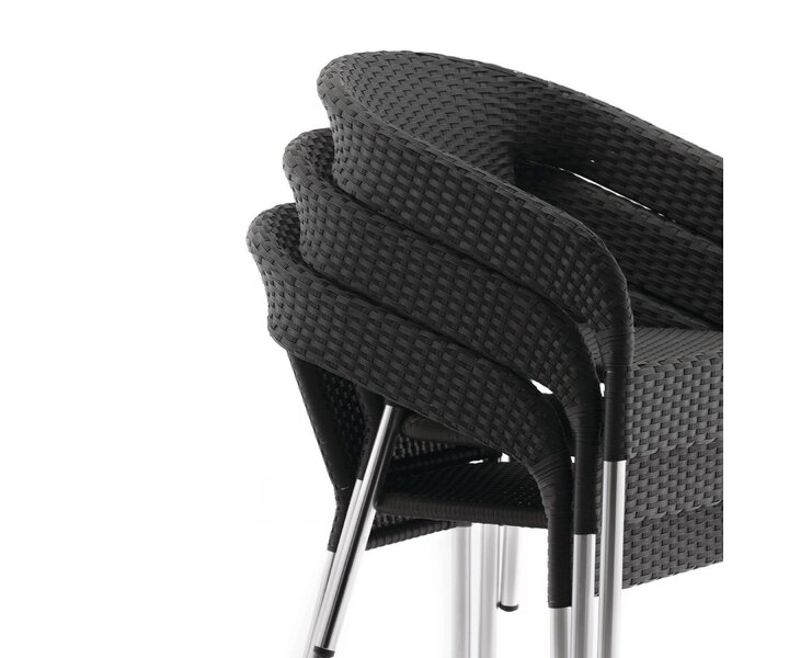 M&T Fauteuil bistro en rotin