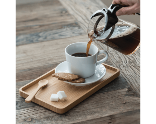 M&T Serving tray  bamboo  wood 21,5 x 15 x 1,6 cm