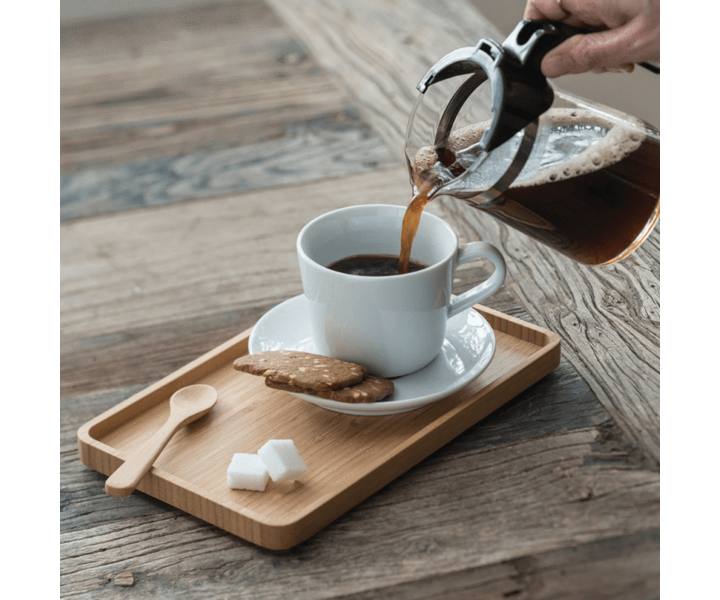 M&T Plateau bois bambou 21,5 x 15 x 1,6 cm