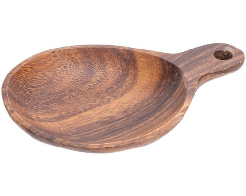 M & T  Round dish acacia wood  20,5 cm