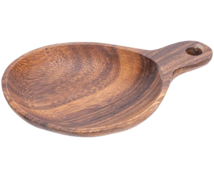 M&T Plat rond  bois  acacia  20,5 cm