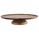 M & T  Cake stand acacia wood