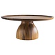 M & T  Cake stand acacia wood  high shape