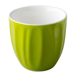 M & T  Trendy koffiemok 18 cl zonder oor groen