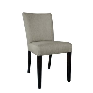 M & T  Contemporary dining  chair natural hessian