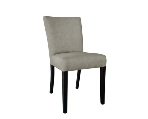 M & T  Contemporary dining  chair natural hessian