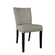 M&T Contemporary dining  chair natural hessian